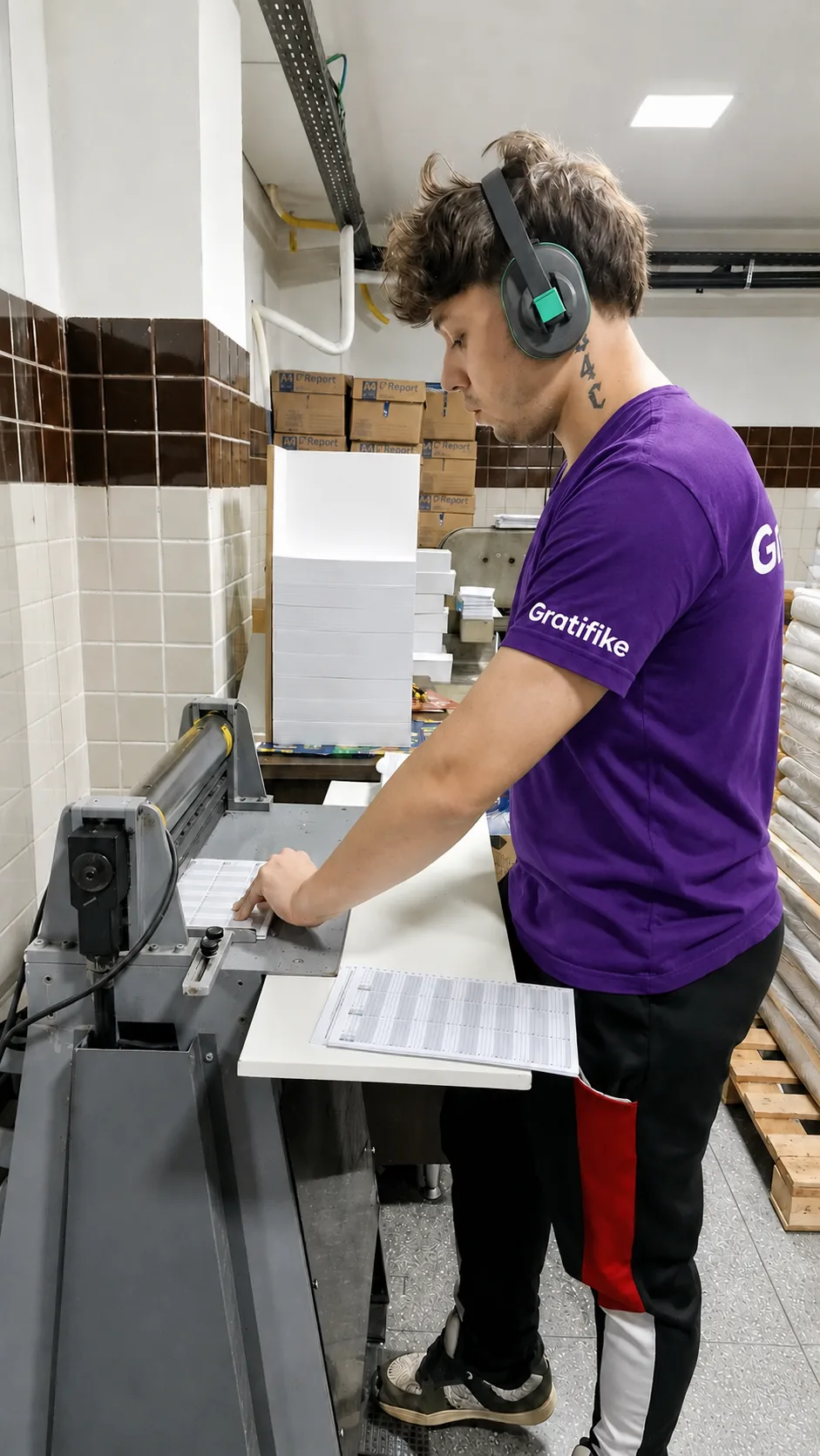 João, produção gráfica da Gratifike