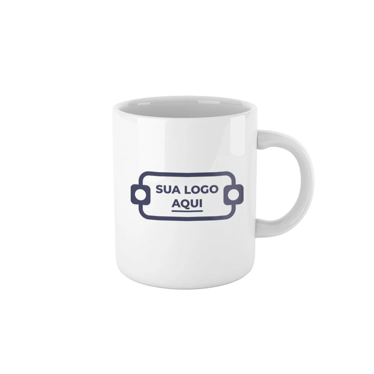 Caneca Cerâmica 325ml personalizada com logo