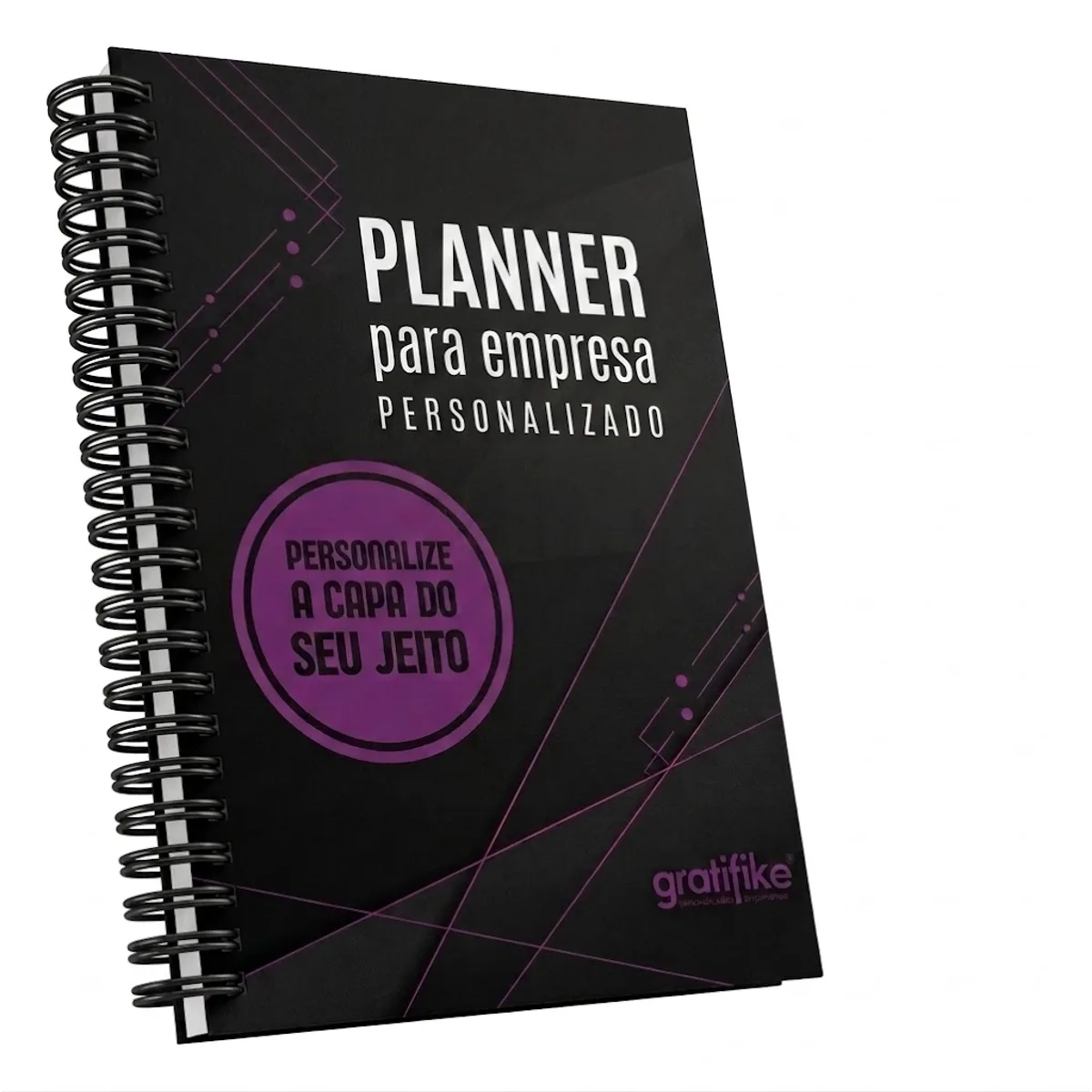 Planner Personalizado para Empresa 15x21cm Permanente Capa Dura