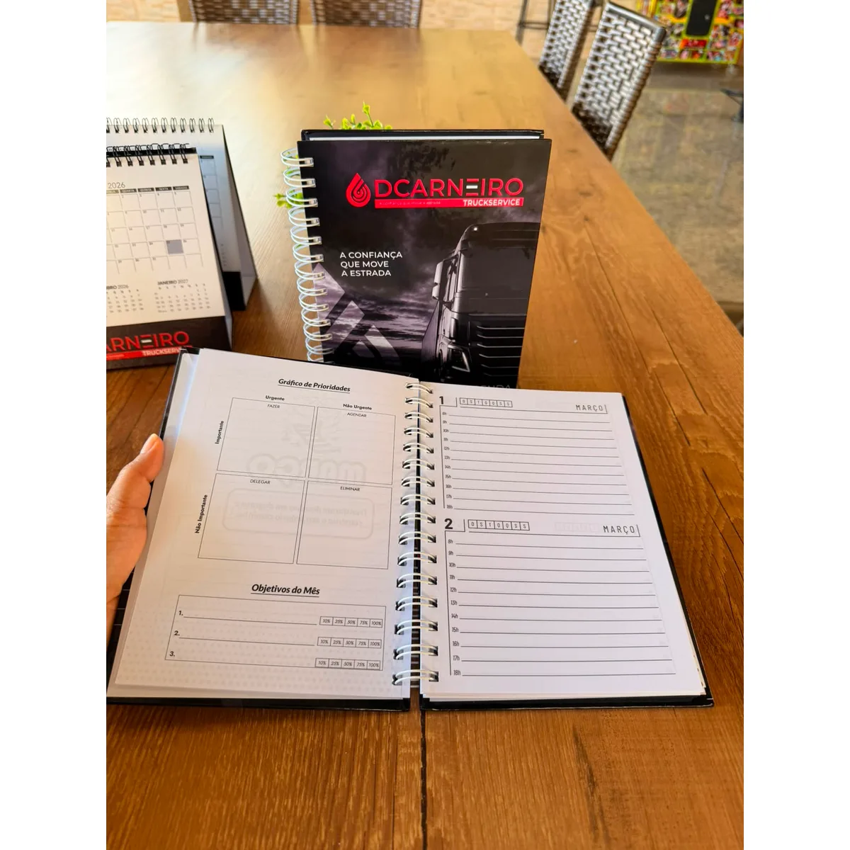 Planner Personalizado para Empresa 15x21cm Permanente Capa Dura — foto 4