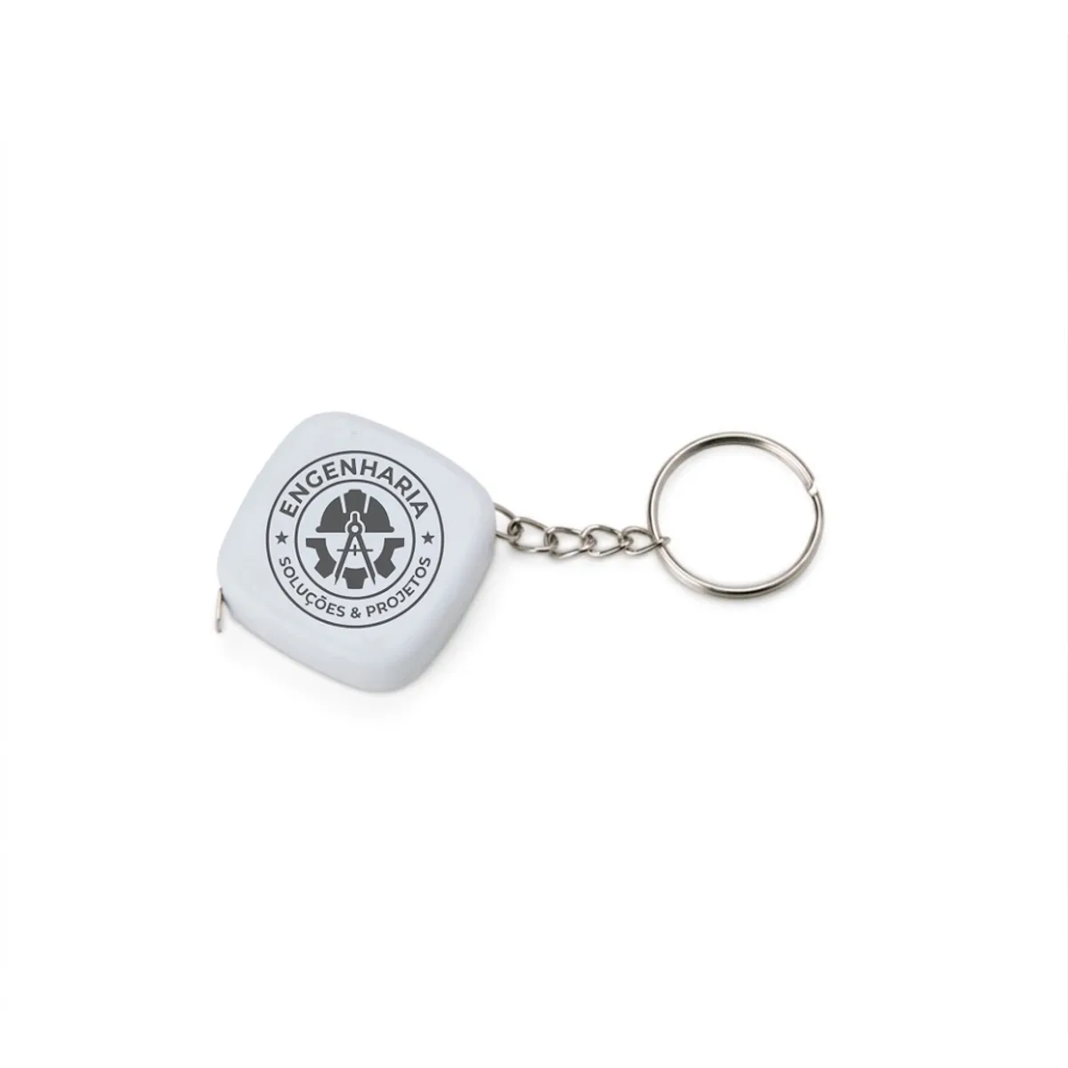 Chaveiro Trena Plástico 1M personalizado com logo