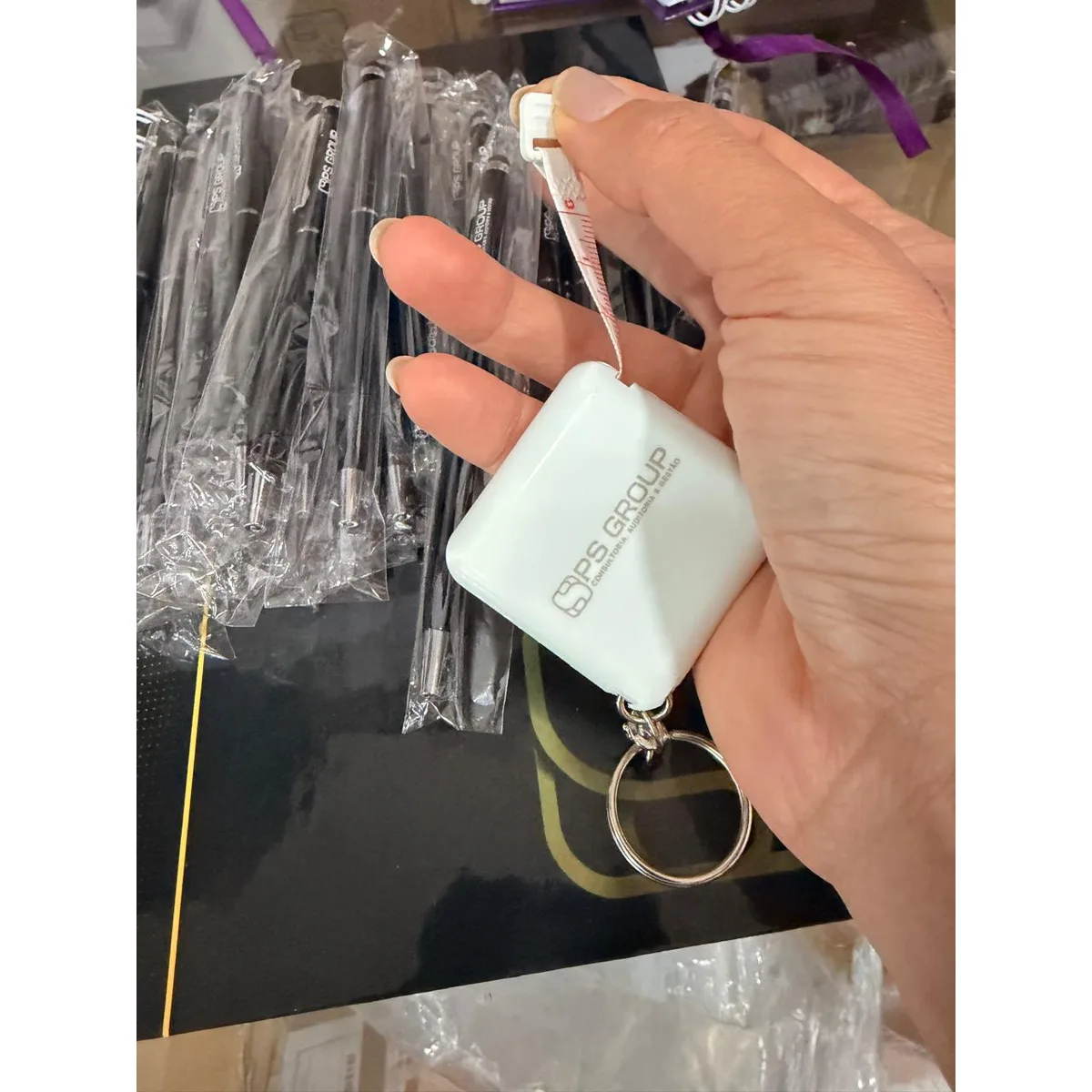 Chaveiro Trena Plástico 1M — foto 2
