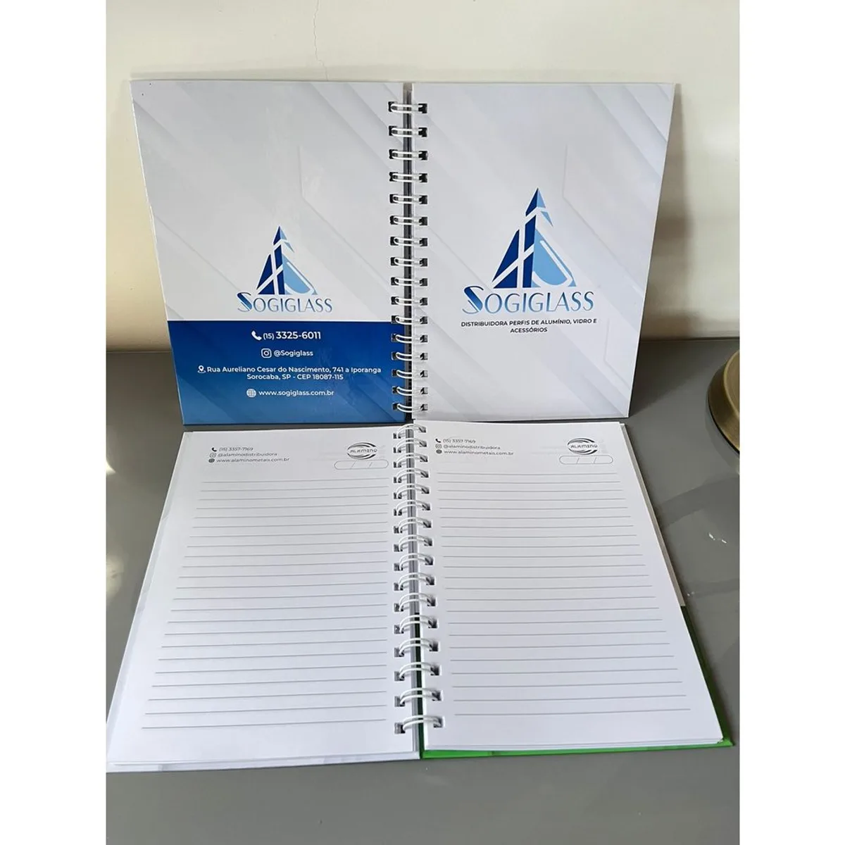 Caderno Corporativo 15x21cm capa dura 80fls — foto 2