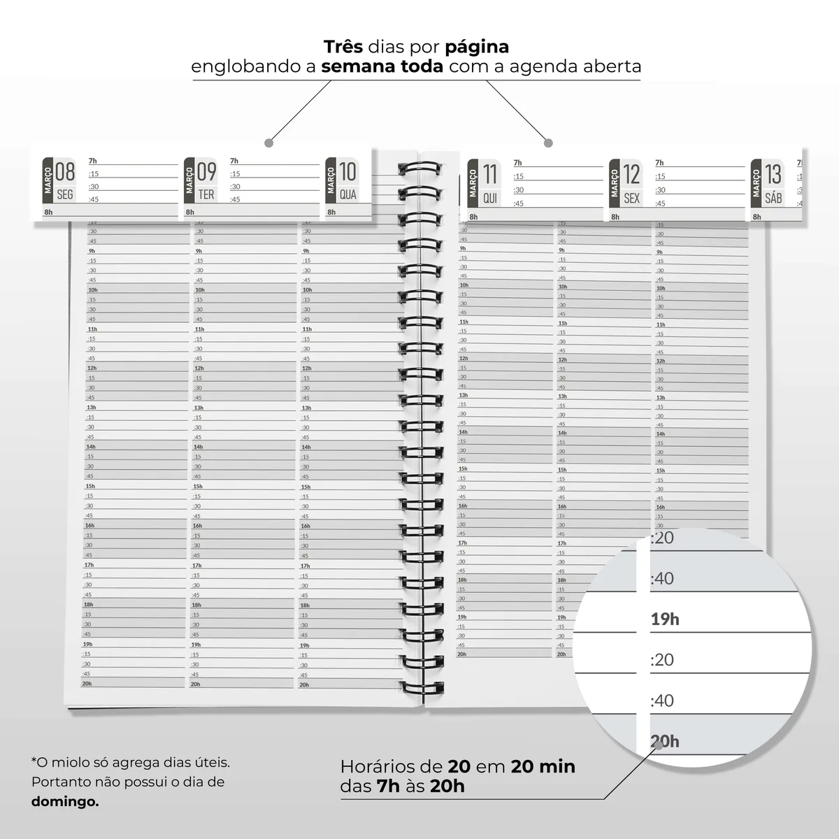 Agenda Dentista 15 Minutos 2027 — foto 4