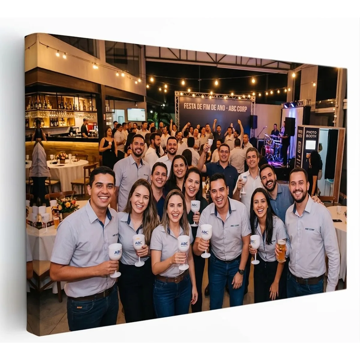 Quadro Canvas Personalizado para Empresa